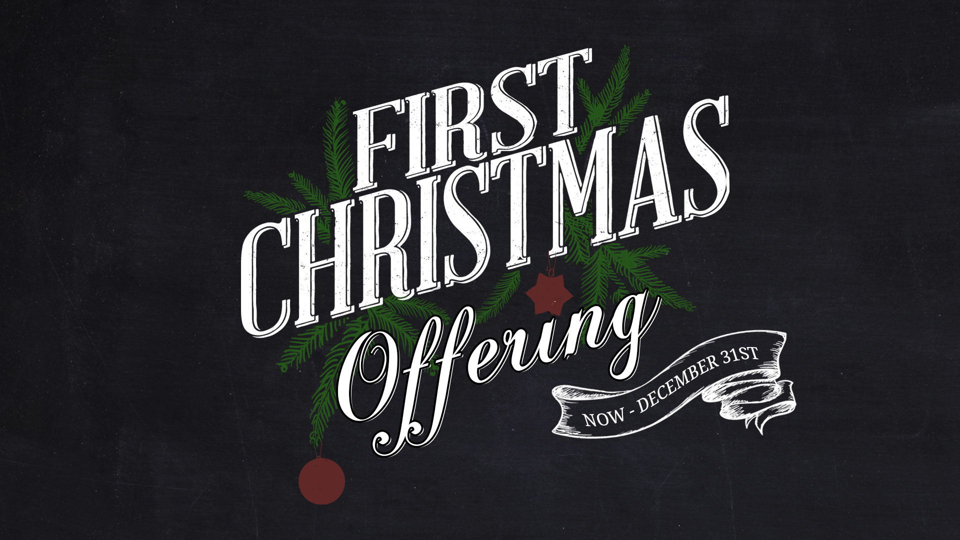 Christmas Offering Transformation Church